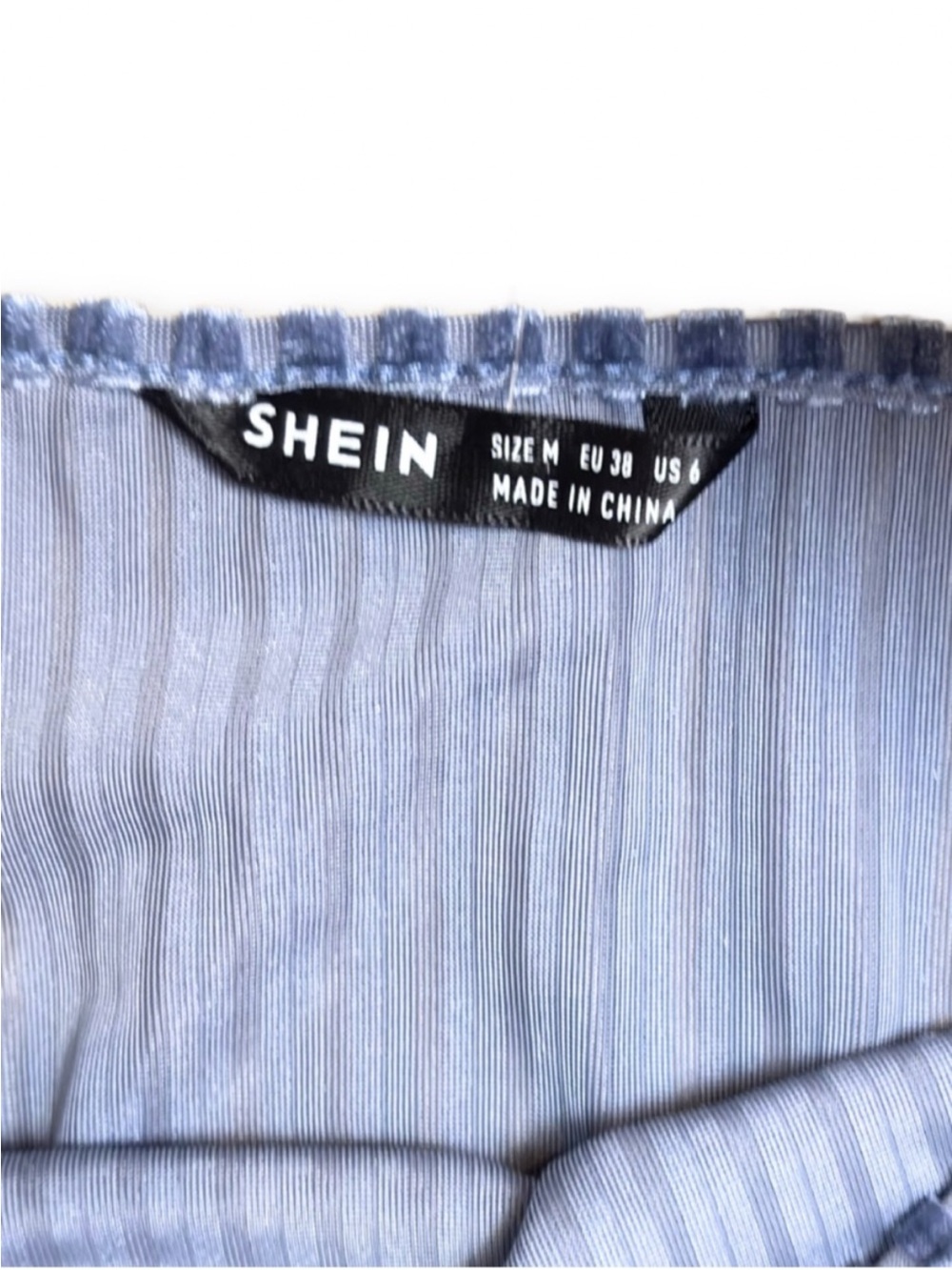 SHEIN Velvet Ribbed Cami - Picture 4 of 4